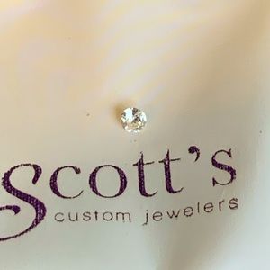 Genuine loose diamond. 0.2 carats.